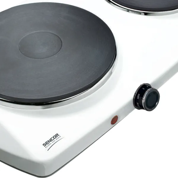 Plită de masă Sencor SCP2253WH EUE4 Electrică/ White photo 2