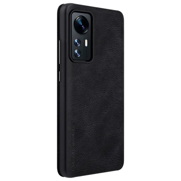 Чехол для смартфона Xiaomi 12/ 12x Nillkin/ Flip Cover/ Leather/ TPU/ Черный photo 4