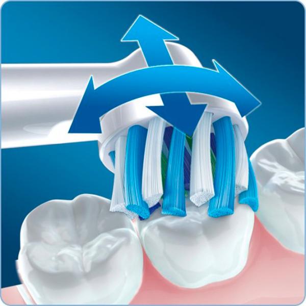 Rezervă pentru periuțe de dinți Braun EB50-4 Pentru maturi/ White photo 5