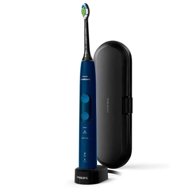 Periuță de dinți electrică Philips HX6851/ 53 Ultrasunete/ Navy photo 3