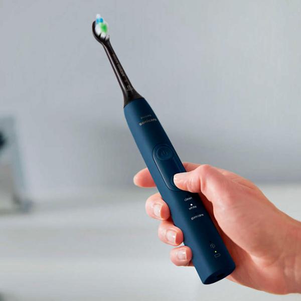 Periuță de dinți electrică Philips HX6851/ 53 Ultrasunete/ Navy photo 4