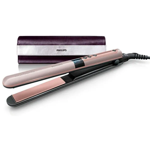 Placă de îndreptat părul Philips HP8371/ 00 46 W/ Black Pink photo 3
