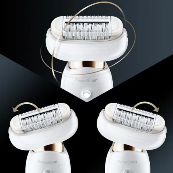 Epilator Braun SES 9020 Uscată/ Umedă/ Gold White photo 5
