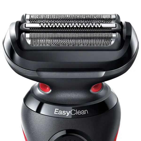 Бритва электрическая Braun 50-R1000s Красный Черный  photo 3