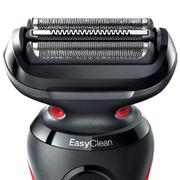 Бритва электрическая Braun 50-R1000s Красный Черный  photo 3