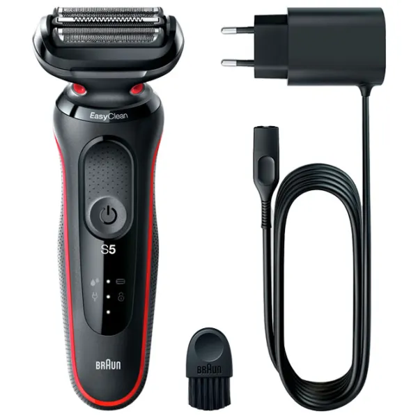 Бритва электрическая Braun 50-R1000s Красный Черный  photo 4