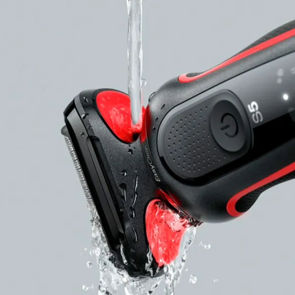 Бритва электрическая Braun 50-R1000s Красный Черный  photo 5