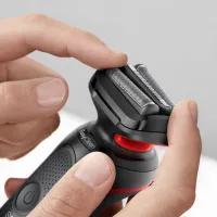 Aparat de ras electric Braun 50-R1000s Red Black photo 7