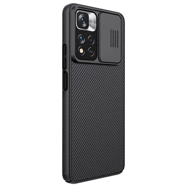 Husă pentru smartphone Xiaomi Redmi Note 11 Pro Nillkin/ Back/ PC/ Black photo 3