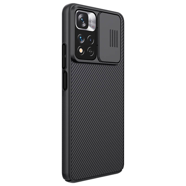 Husă pentru smartphone Xiaomi Redmi Note 11 Pro Nillkin/ Back/ PC/ Black photo 3