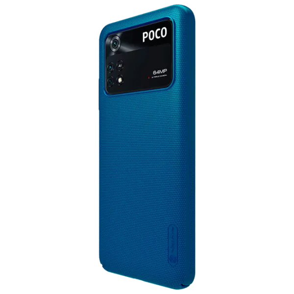 Husă pentru smartphone Poco M4 Pro 4G Nillkin/ Back/ PC/ Peacock Blue photo 3