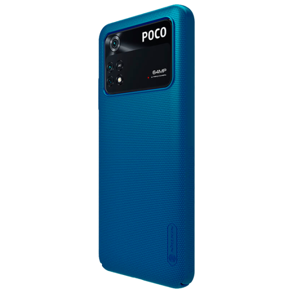 Husă pentru smartphone Poco M4 Pro 4G Nillkin/ Back/ PC/ Peacock Blue photo 3