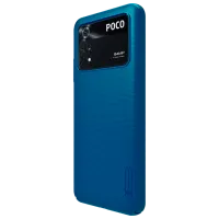Husă pentru smartphone Poco M4 Pro 4G Nillkin/ Back/ PC/ Peacock Blue photo 3