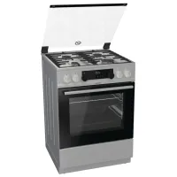 Aragaz Gorenje KS 6350 XF Pe gaz/ Inox photo 2