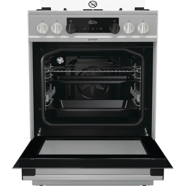Aragaz Gorenje KS 6350 XF Pe gaz/ Inox photo 4