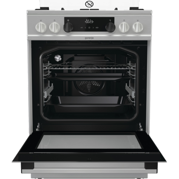 Aragaz Gorenje KS 6350 XF Pe gaz/ Inox photo 4