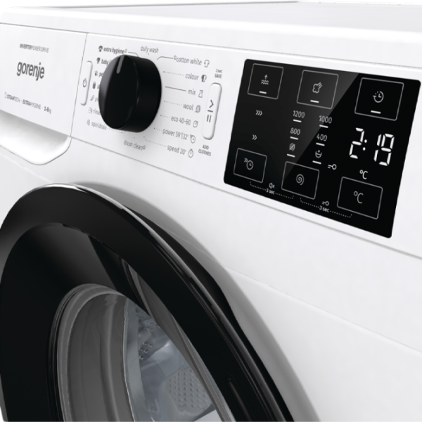 Mașină de spălat Gorenje WNEI82SDS/UA 8 kg / 1200 rpm / White photo 7 Mașină de spălat Gorenje WNEI82SDS/UA 8 kg / 1200 rpm / White photo 7