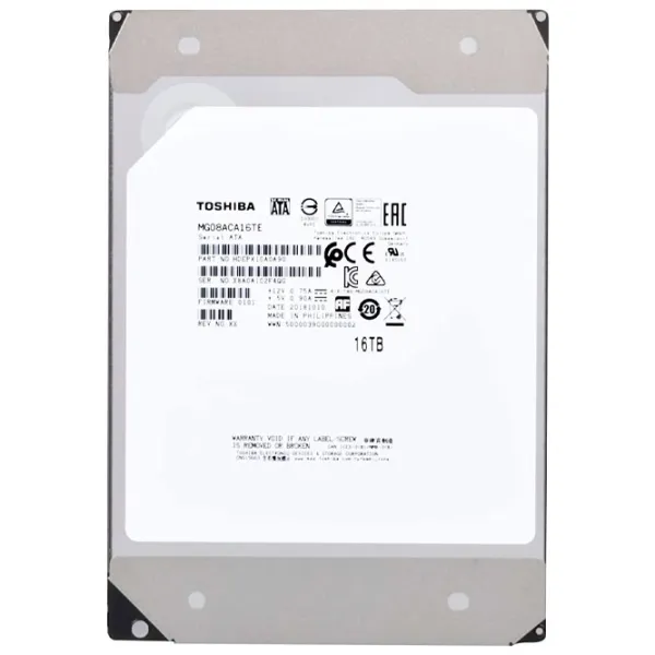 HDD Toshiba Enterprise Capacity 16 ТБ MG08ACA16TE/ Серебристый photo 2