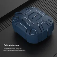 Husă pentru căști Apple AirPods 3 (Explorer Case Knight) Nillkin/ TPU/ Blue photo 2