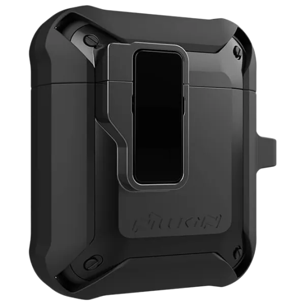 Чехол для наушников Apple AirPods 1/ 2 (Bounce Case) Nillkin/ PC/ TPU/ Черный photo 2 Чехол для наушников Apple AirPods 1/ 2 (Bounce Case) Nillkin/ PC/ TPU/ Черный photo 2