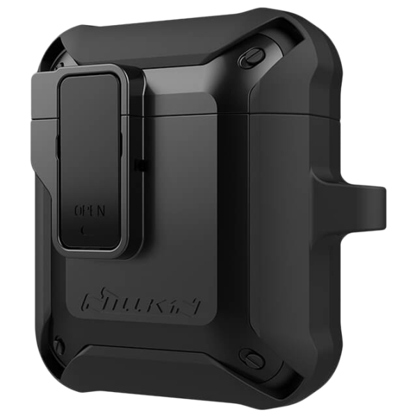 Чехол для наушников Apple AirPods 1/ 2 (Bounce Case) Nillkin/ PC/ TPU/ Черный photo 3 Чехол для наушников Apple AirPods 1/ 2 (Bounce Case) Nillkin/ PC/ TPU/ Черный photo 3
