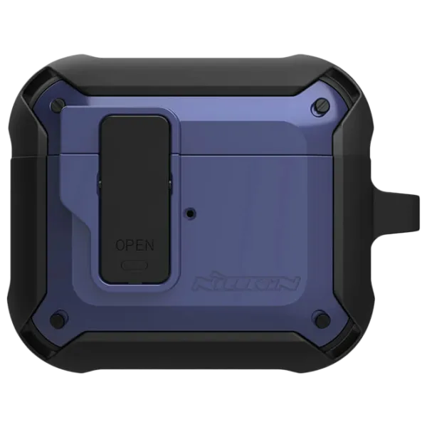 Husă pentru căști Apple AirPods 3 (Bounce Case) Nillkin/ PC/ TPU/ Blue photo 2 Husă pentru căști Apple AirPods 3 (Bounce Case) Nillkin/ PC/ TPU/ Blue photo 2