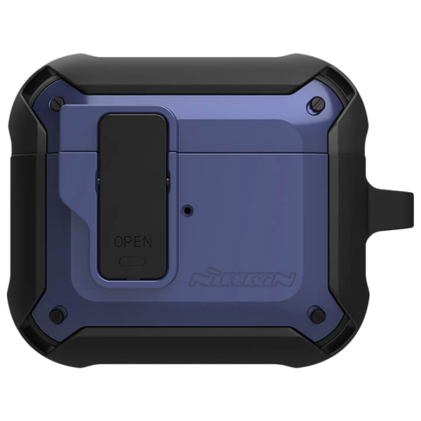 Husă pentru căști Apple AirPods 3 (Bounce Case) Nillkin/ PC/ TPU/ Blue photo 2 Husă pentru căști Apple AirPods 3 (Bounce Case) Nillkin/ PC/ TPU/ Blue photo 2