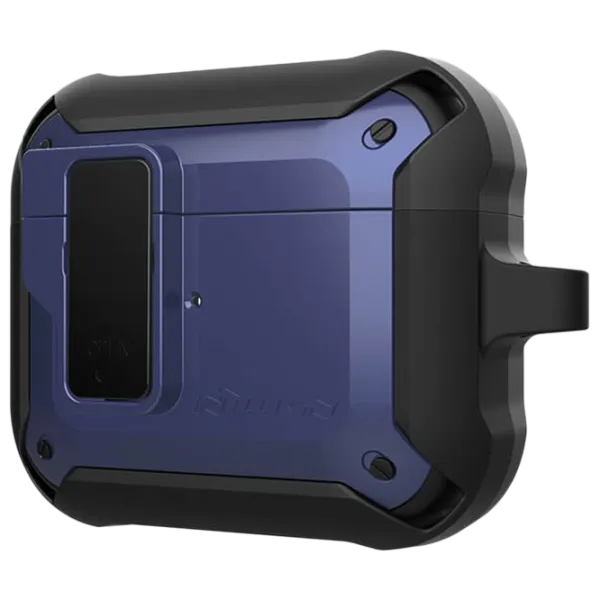 Husă pentru căști Apple AirPods 3 (Bounce Case) Nillkin/ PC/ TPU/ Blue photo 3 Husă pentru căști Apple AirPods 3 (Bounce Case) Nillkin/ PC/ TPU/ Blue photo 3