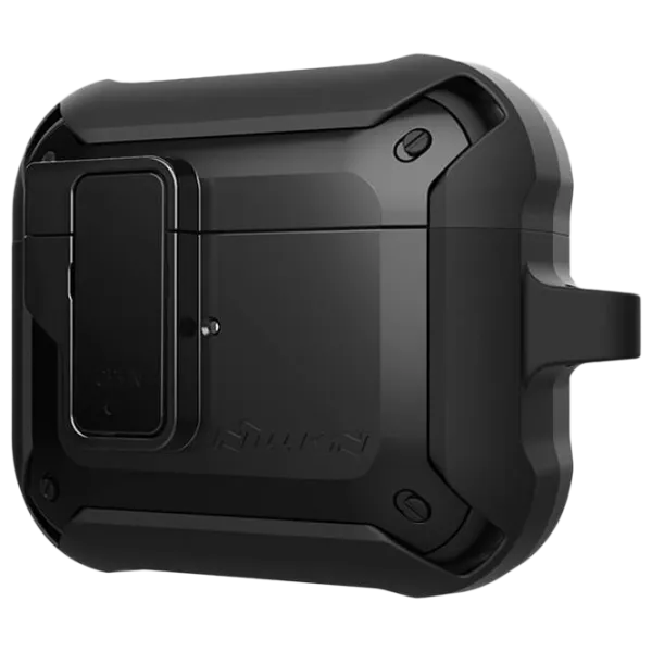 Чехол для наушников Apple AirPods 3 (Bounce Case) Nillkin/ PC/ TPU/ Черный photo 2 Чехол для наушников Apple AirPods 3 (Bounce Case) Nillkin/ PC/ TPU/ Черный photo 2