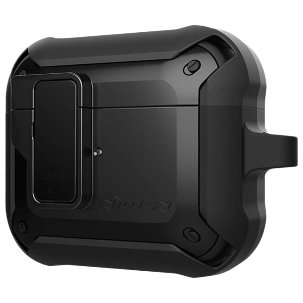 Чехол для наушников Apple AirPods 3 (Bounce Case) Nillkin/ PC/ TPU/ Черный photo 2 Чехол для наушников Apple AirPods 3 (Bounce Case) Nillkin/ PC/ TPU/ Черный photo 2