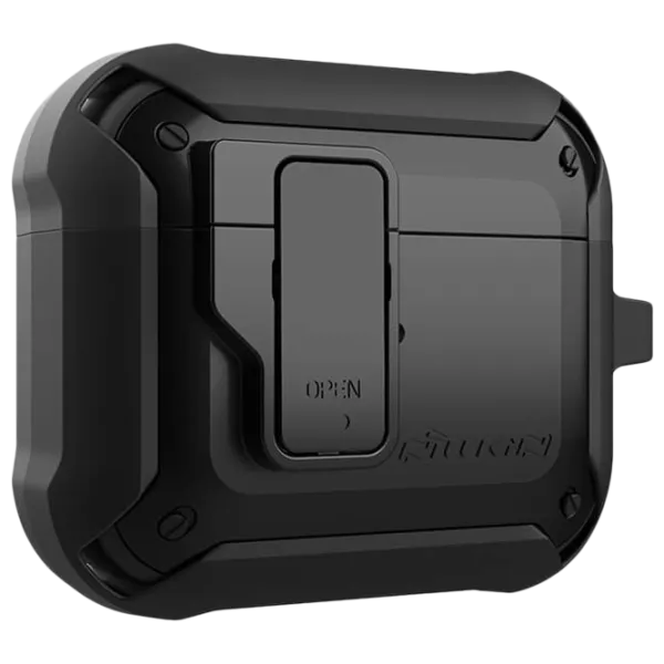 Чехол для наушников Apple AirPods 3 (Bounce Case) Nillkin/ PC/ TPU/ Черный photo 3 Чехол для наушников Apple AirPods 3 (Bounce Case) Nillkin/ PC/ TPU/ Черный photo 3