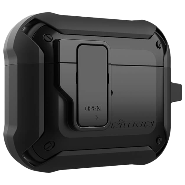 Чехол для наушников Apple AirPods 3 (Bounce Case) Nillkin/ PC/ TPU/ Черный photo 3 Чехол для наушников Apple AirPods 3 (Bounce Case) Nillkin/ PC/ TPU/ Черный photo 3