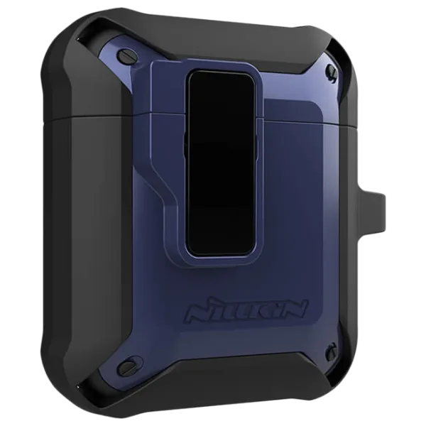 Husă pentru căști Apple AirPods 1/ 2 (Bounce Case) Nillkin/ PC/ TPU/ Blue photo 2