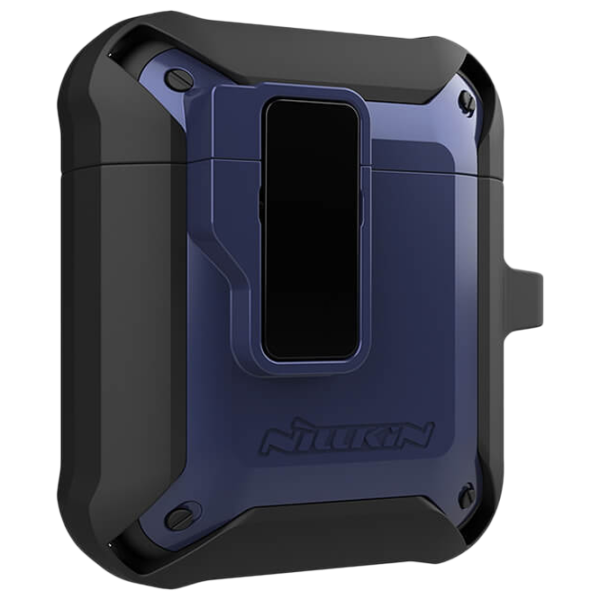 Husă pentru căști Apple AirPods 1/ 2 (Bounce Case) Nillkin/ PC/ TPU/ Blue photo 2