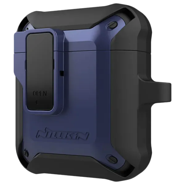 Husă pentru căști Apple AirPods 1/ 2 (Bounce Case) Nillkin/ PC/ TPU/ Blue photo 3