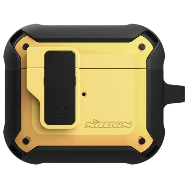 Husă pentru căști Apple AirPods 3 (Bounce Case) Nillkin/ PC/ TPU/ Yellow photo 2 Husă pentru căști Apple AirPods 3 (Bounce Case) Nillkin/ PC/ TPU/ Yellow photo 2