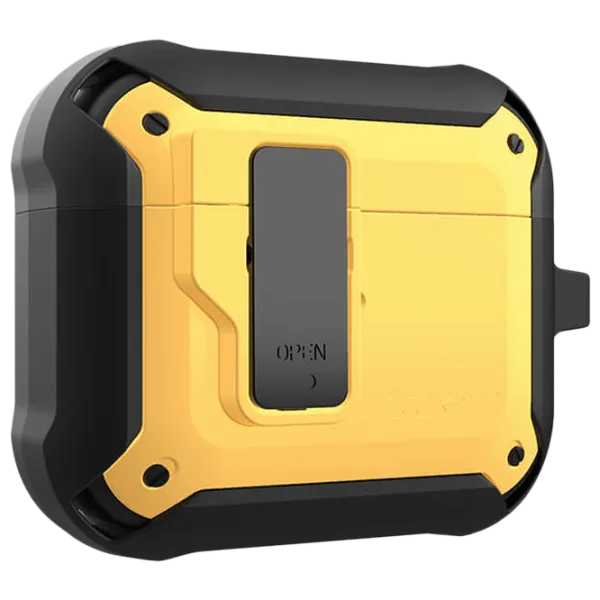 Husă pentru căști Apple AirPods 3 (Bounce Case) Nillkin/ PC/ TPU/ Yellow photo 3 Husă pentru căști Apple AirPods 3 (Bounce Case) Nillkin/ PC/ TPU/ Yellow photo 3