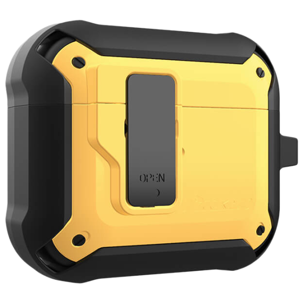 Husă pentru căști Apple AirPods 3 (Bounce Case) Nillkin/ PC/ TPU/ Yellow photo 3 Husă pentru căști Apple AirPods 3 (Bounce Case) Nillkin/ PC/ TPU/ Yellow photo 3