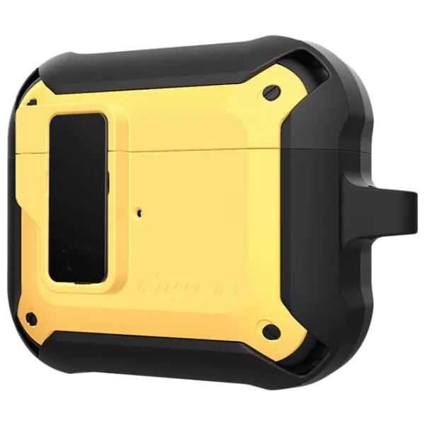 Husă pentru căști Apple AirPods 3 (Bounce Case) Nillkin/ PC/ TPU/ Yellow photo 4 Husă pentru căști Apple AirPods 3 (Bounce Case) Nillkin/ PC/ TPU/ Yellow photo 4