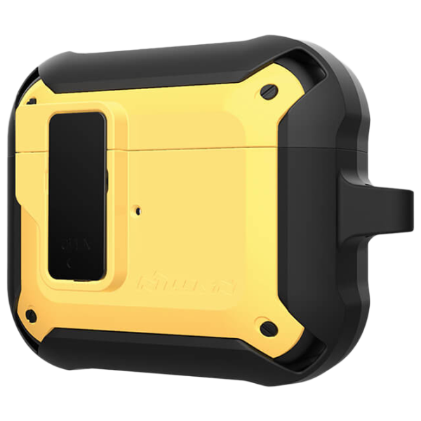 Husă pentru căști Apple AirPods 3 (Bounce Case) Nillkin/ PC/ TPU/ Yellow photo 4 Husă pentru căști Apple AirPods 3 (Bounce Case) Nillkin/ PC/ TPU/ Yellow photo 4