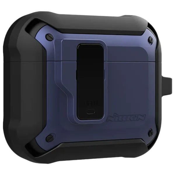 Husă pentru căști Apple AirPods Pro (Bounce Case) Nillkin/ PC/ TPU/ Blue photo 2