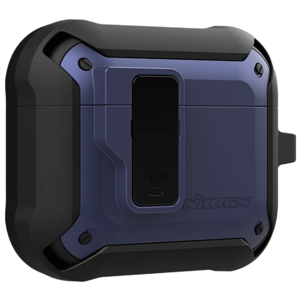 Husă pentru căști Apple AirPods Pro (Bounce Case) Nillkin/ PC/ TPU/ Blue photo 2
