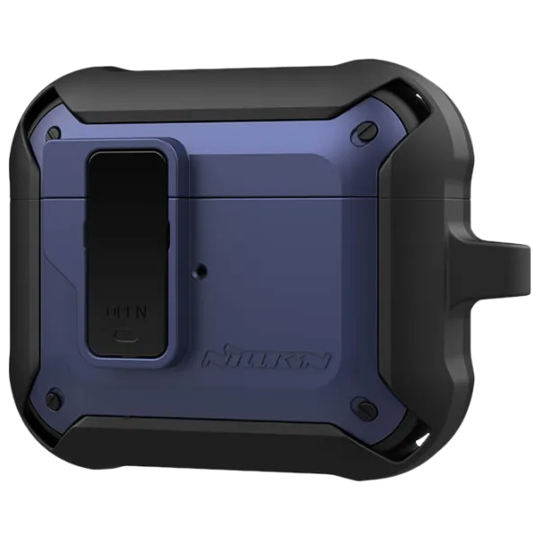 Husă pentru căști Apple AirPods Pro (Bounce Case) Nillkin/ PC/ TPU/ Blue photo 3