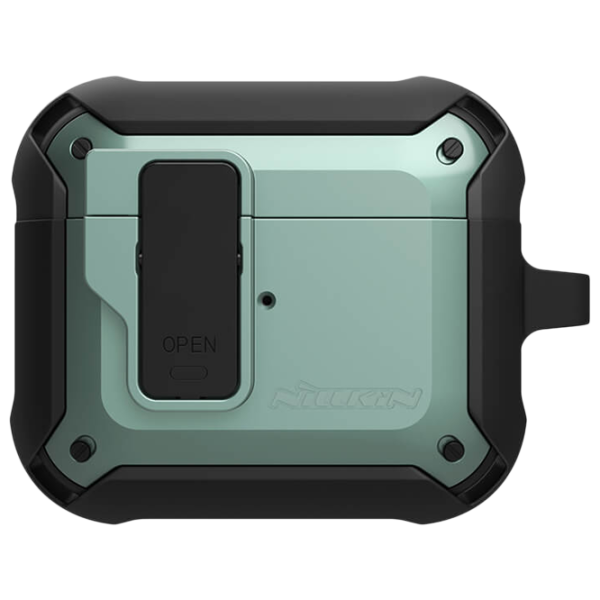 Чехол для наушников Apple AirPods 3 (Bounce Case) Nillkin/ PC/ TPU/ Зелёный photo 2
