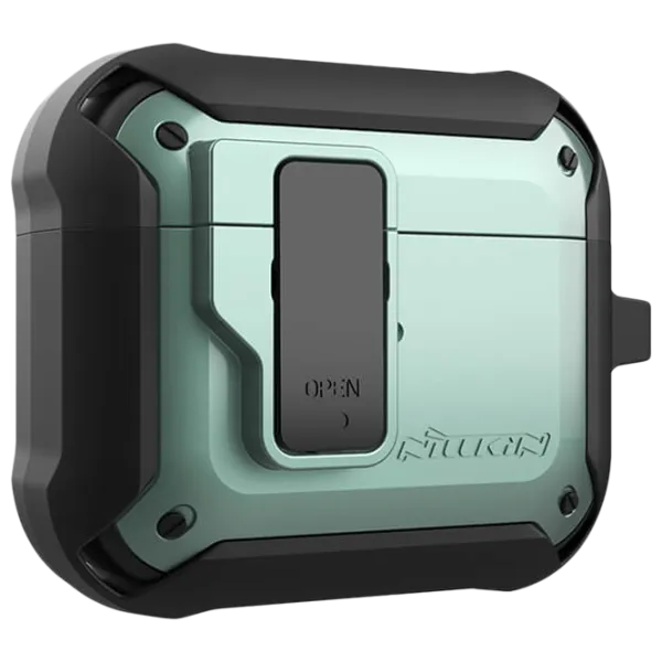 Чехол для наушников Apple AirPods 3 (Bounce Case) Nillkin/ PC/ TPU/ Зелёный photo 3