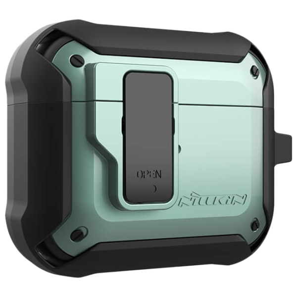 Чехол для наушников Apple AirPods 3 (Bounce Case) Nillkin/ PC/ TPU/ Зелёный photo 3