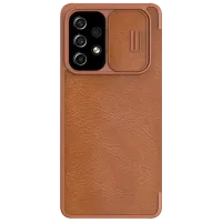 Husă pentru smartphone Samsung Galaxy A53 5G Nillkin/ Flip Cover/ Piele/ Brown photo 2