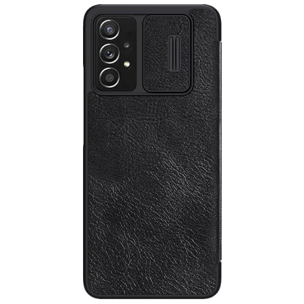 Husă pentru smartphone Samsung Galaxy A73 Nillkin/ Flip Cover/ Leather/ Black photo 2 Husă pentru smartphone Samsung Galaxy A73 Nillkin/ Flip Cover/ Leather/ Black photo 2