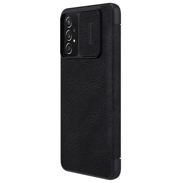 Husă pentru smartphone Samsung Galaxy A73 Nillkin/ Flip Cover/ Leather/ Black photo 4 Husă pentru smartphone Samsung Galaxy A73 Nillkin/ Flip Cover/ Leather/ Black photo 4