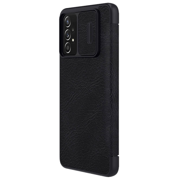 Husă pentru smartphone Samsung Galaxy A73 Nillkin/ Flip Cover/ Leather/ Black photo 4 Husă pentru smartphone Samsung Galaxy A73 Nillkin/ Flip Cover/ Leather/ Black photo 4